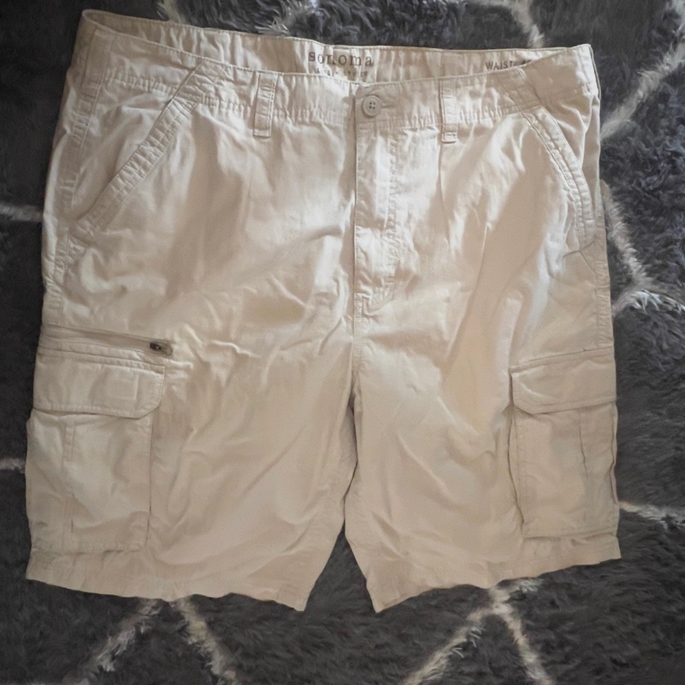 Sonoma Light Tan Cargo Shorts